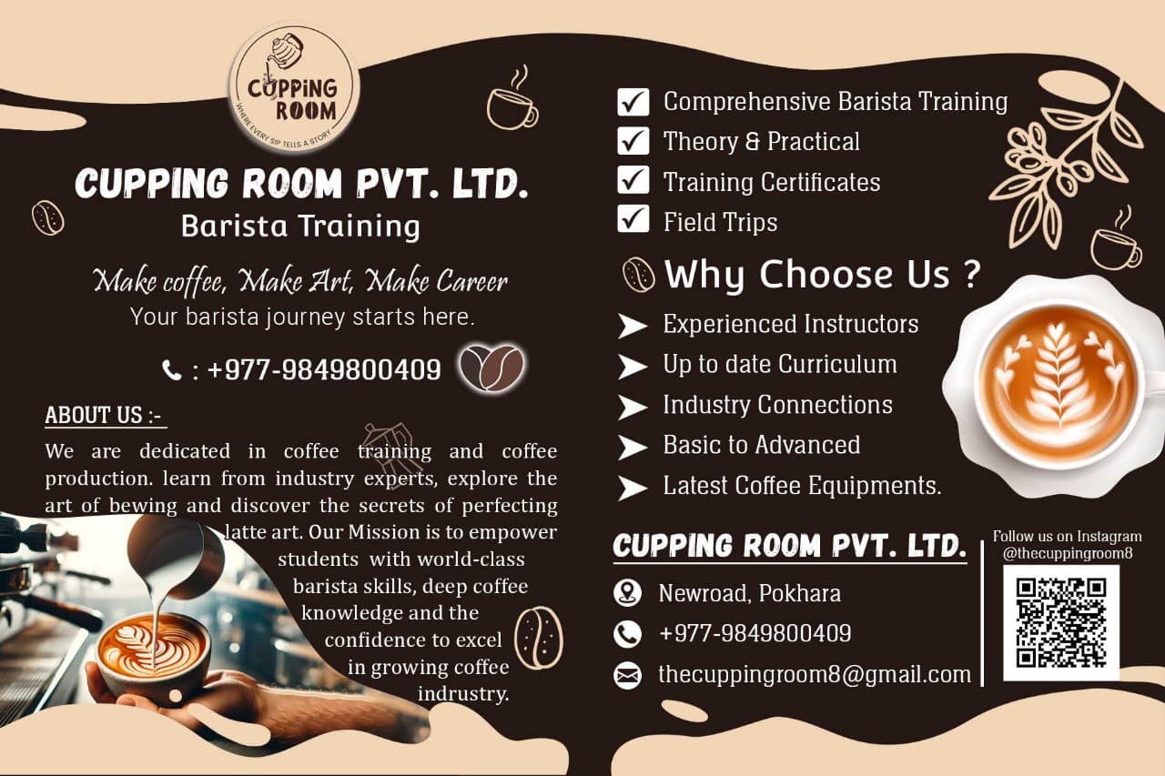 Barista training at Cupping Room